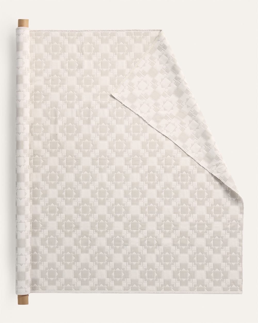 ALTERNATE VIEW OF SUNBRELLA X PENDLETON SILVER LAKE FABRIC IN CHALK image number 2