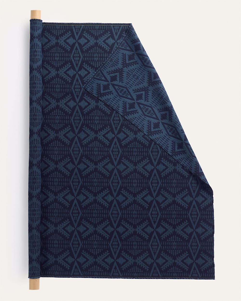 ALTERNATE VIEW OF SUNBRELLA X PENDLETON DIAMOND RIVER TONAL FABRIC IN MIDNIGHT image number 2