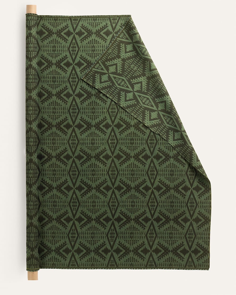 SUNBRELLA X PENDLETON DIAMOND RIVER TONAL FABRIC IN MOSS image number 1