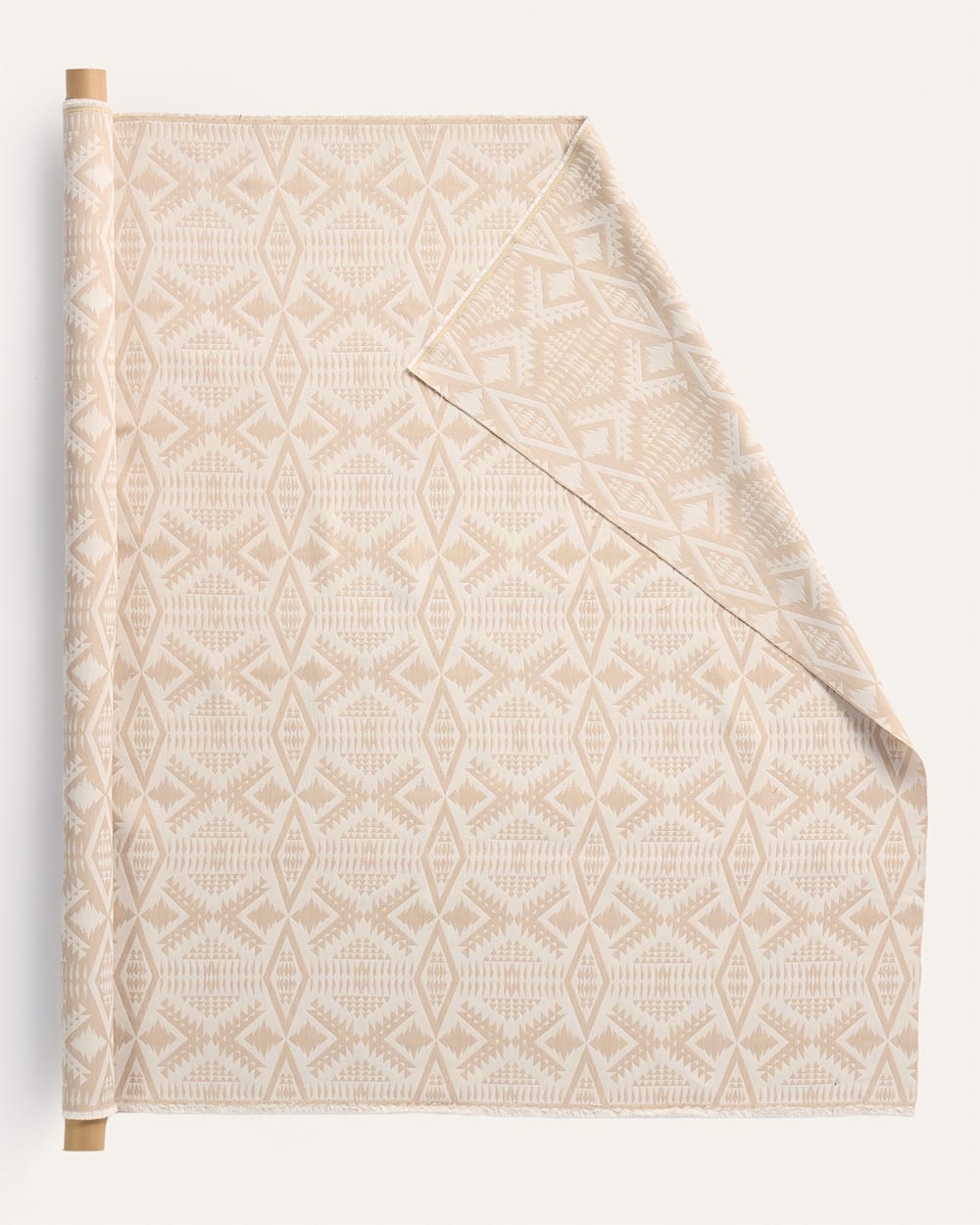 ALTERNATE VIEW OF SUNBRELLA X PENDLETON DIAMOND RIVER TONAL FABRIC IN SAND image number 2