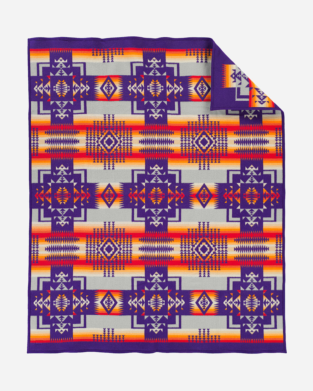 ADDITIONAL VIEW OF CHIEF JOSEPH BLANKET IN PURPLE image number 2