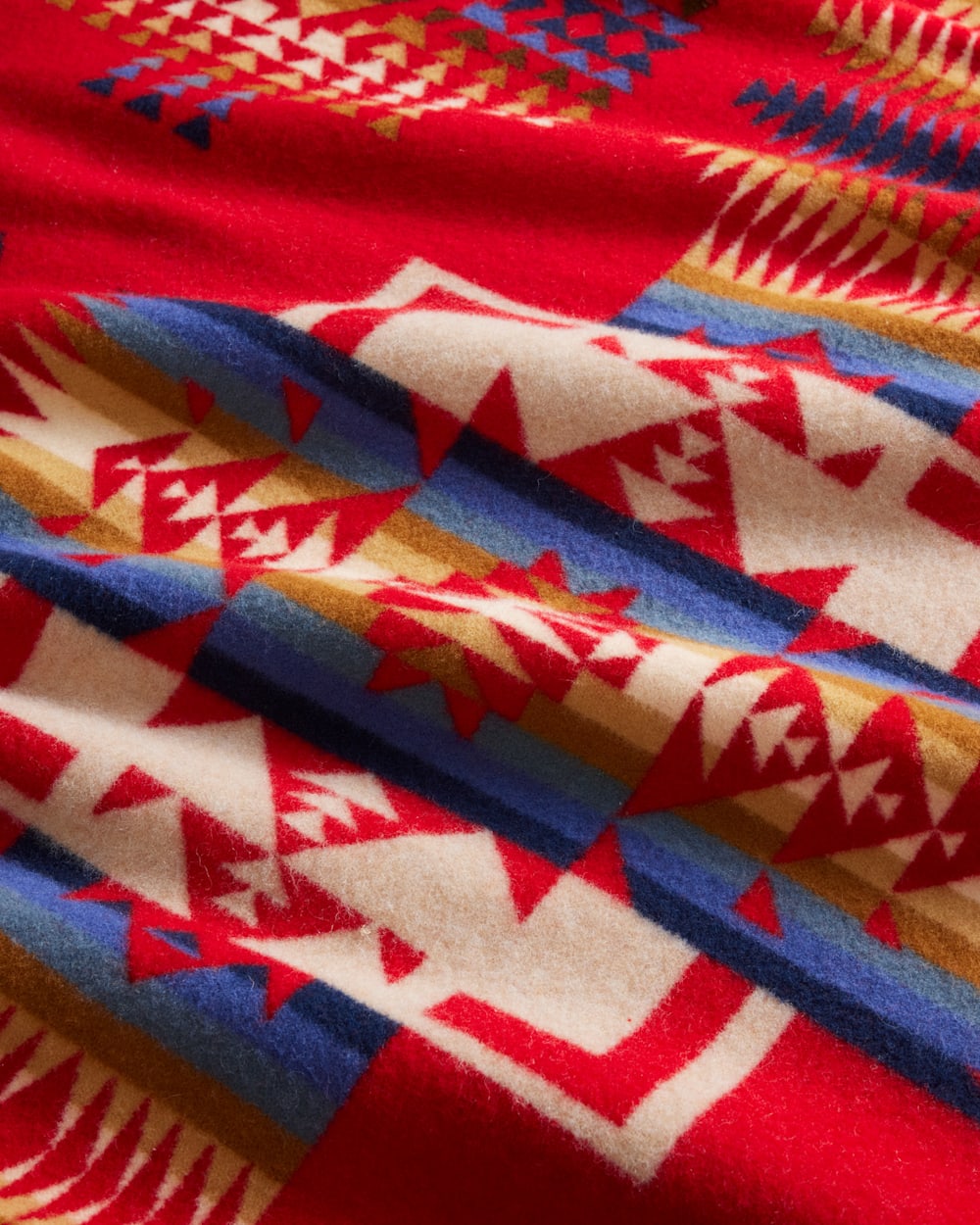 ALTERNATE VIEW OF CHIEF JOSEPH BLANKET IN SCARLET image number 2