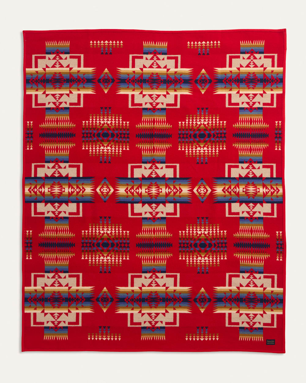 ALTERNATE VIEW OF CHIEF JOSEPH BLANKET IN SCARLET image number 3