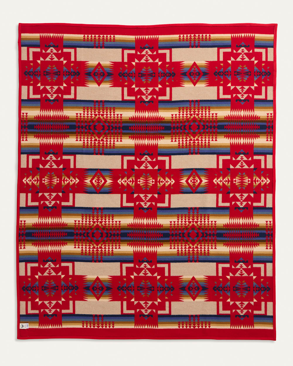 ALTERNATE VIEW OF CHIEF JOSEPH BLANKET IN SCARLET image number 4