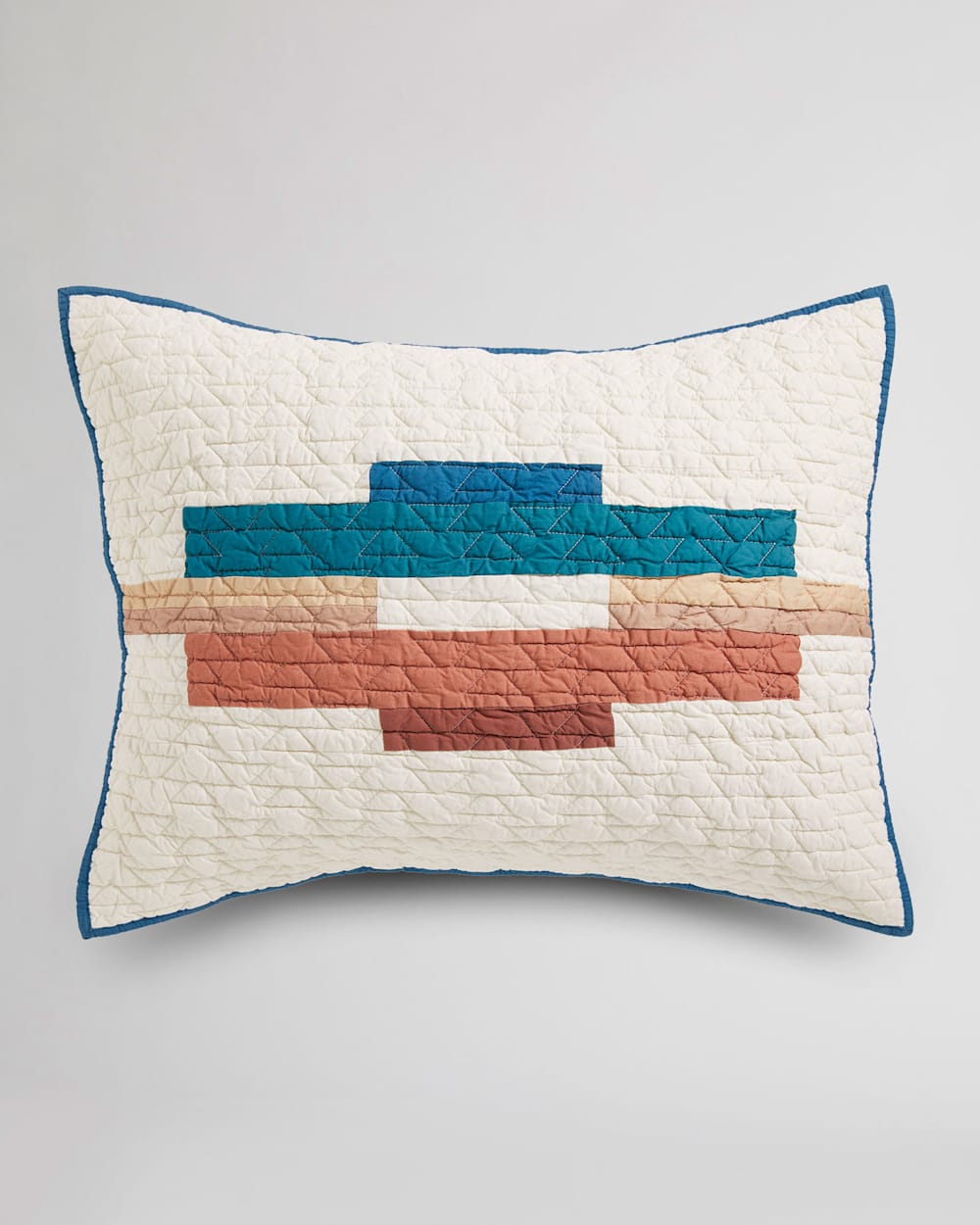 ALTERNATE VIEW OF KITT PEAK PIECED QUILT SET IN IVORY MULTI image number 3