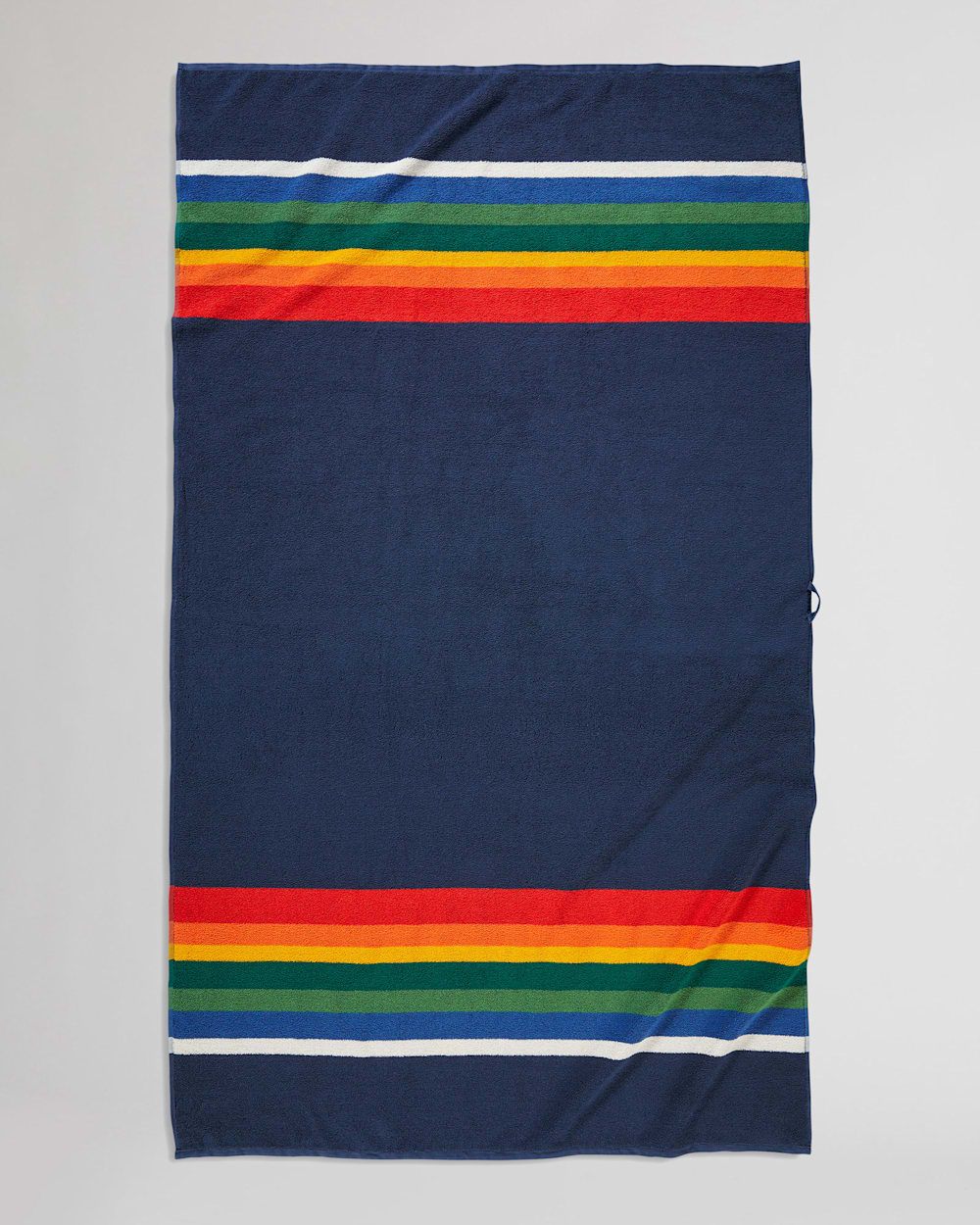 ALTERNATE VIEW OF CRATER LAKE NATIONAL PARK SPA TOWEL IN NAVY image number 2