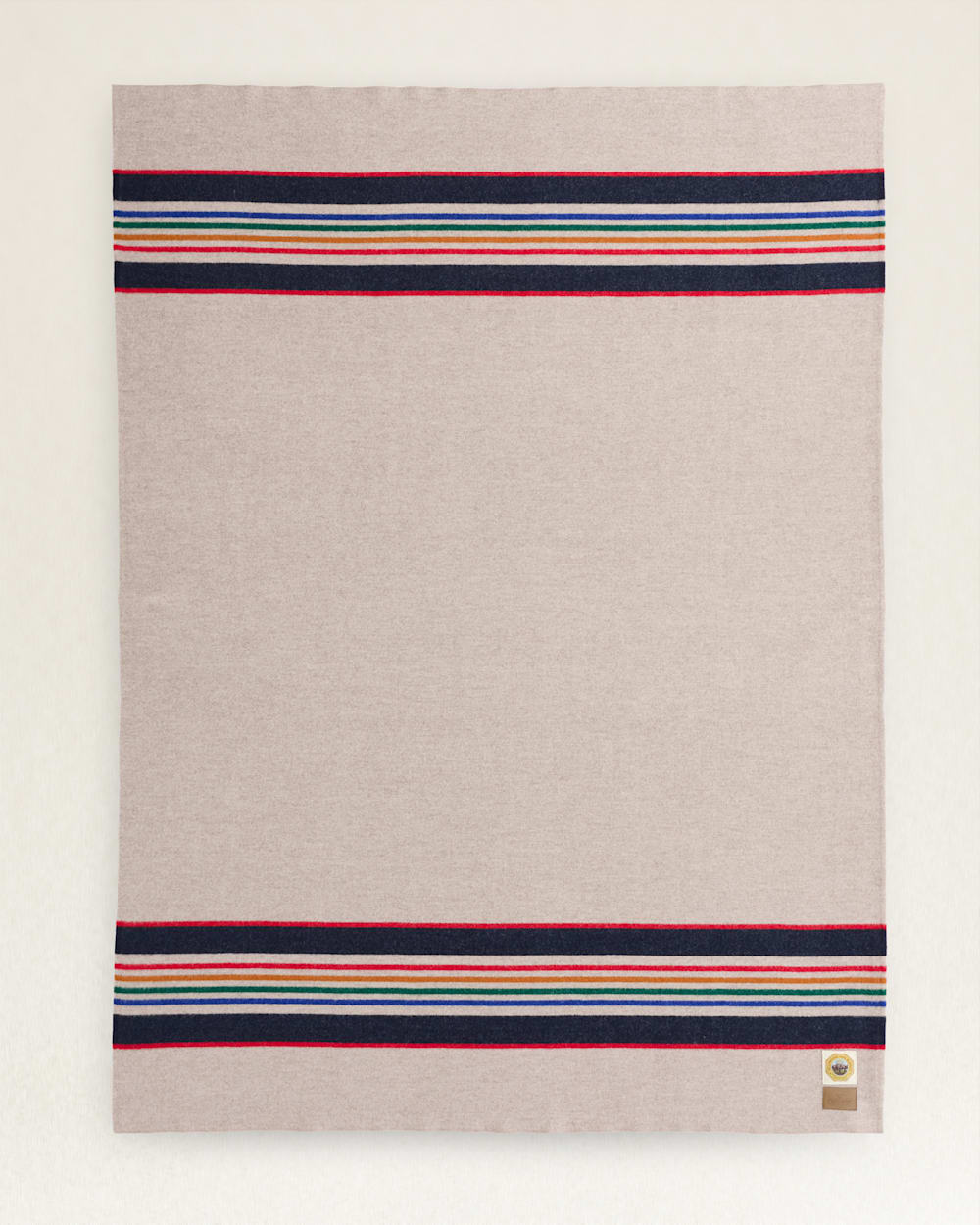 ALTERNATE VIEW OF YELLOWSTONE NATIONAL PARK BLANKET IN TAUPE image number 2