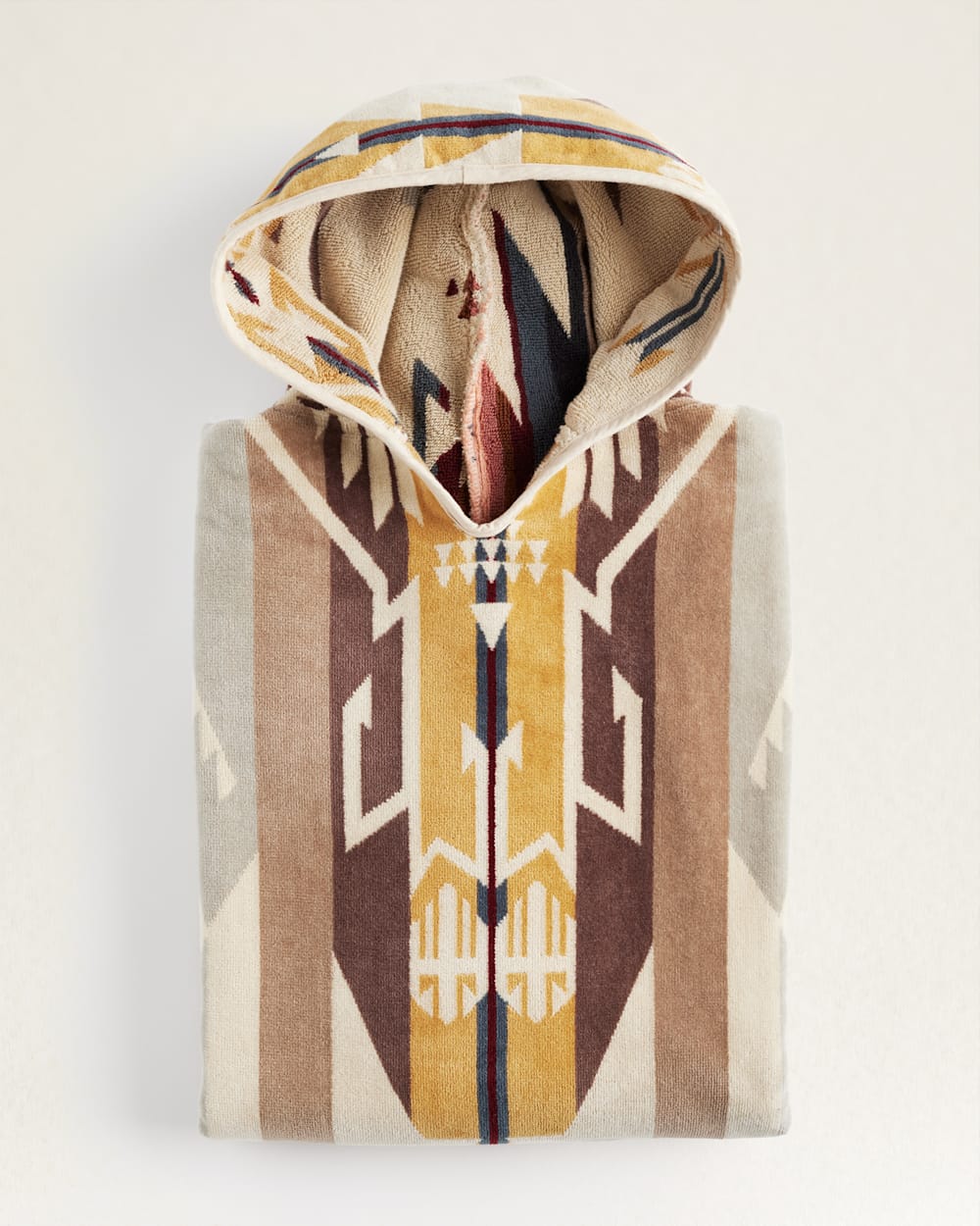 WHITE SANDS TWEEN HOODED TOWEL IN TAN image number 1