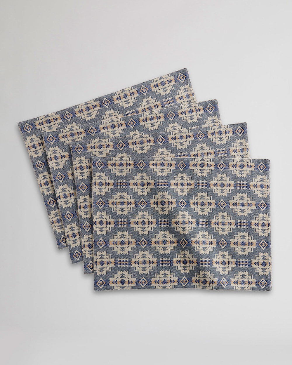 CHIEF JOSEPH PLACEMATS, SET OF 4 IN SLATE image number 1