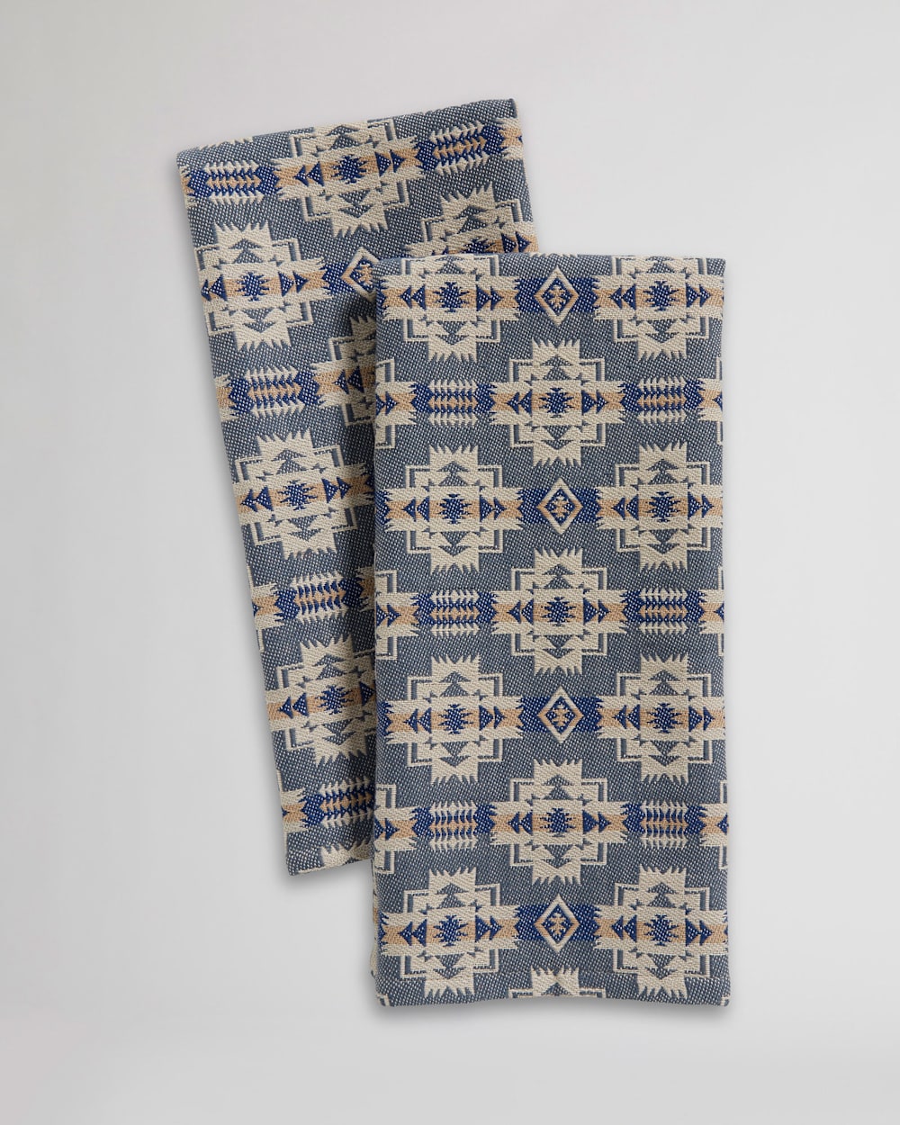 CHIEF JOSEPH DISH TOWELS, SET OF 2 IN SLATE image number 1
