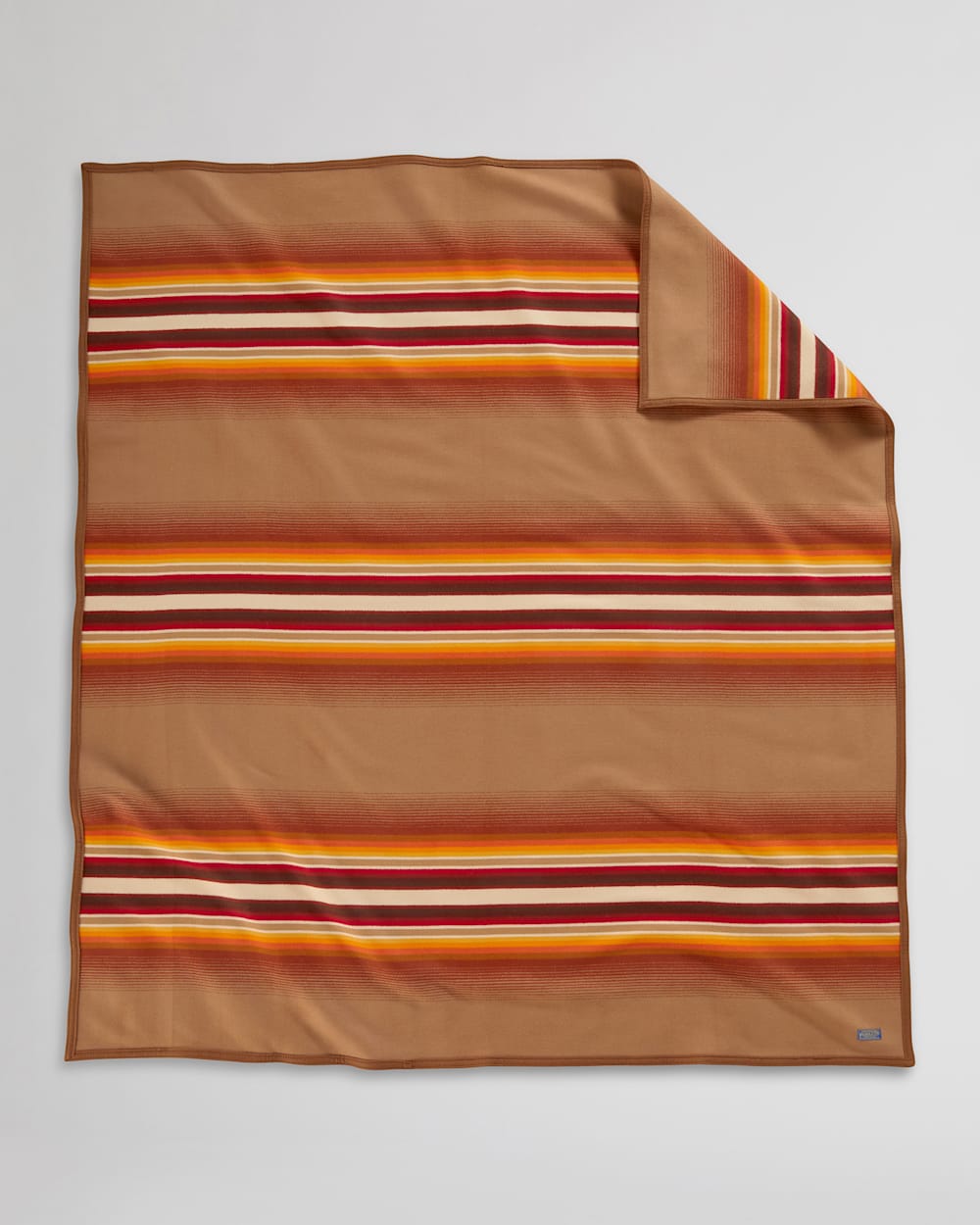 ALTERNATE VIEW OF ARCHIVAL SERAPE ROBE IN RALSTON TAN image number 2