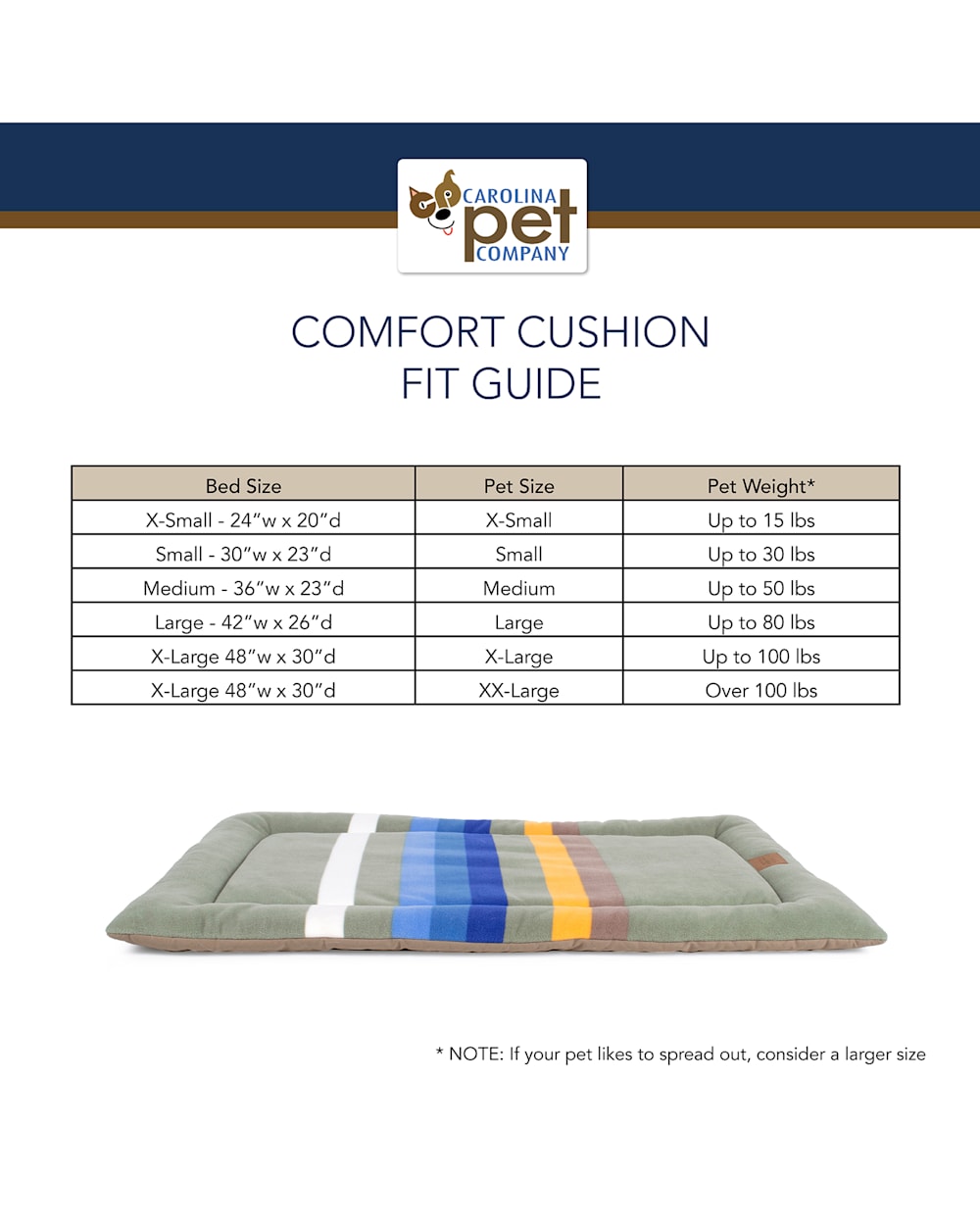 ALTERNATE VIEW OF GLACIER NATIONAL PARK DOG COMFORT CUSHION IN GLACIER image number 6