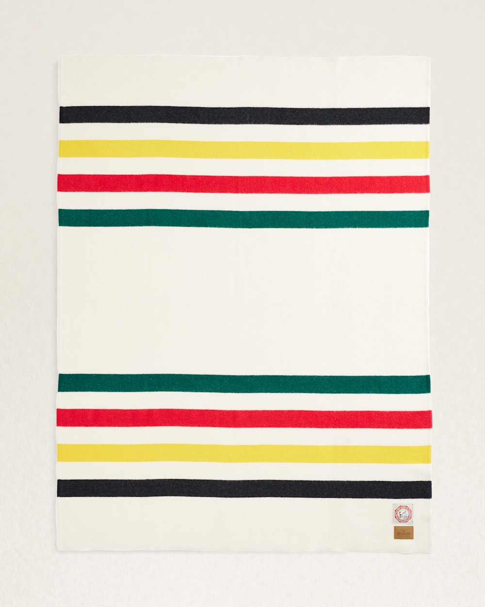 FLAT VIEW OF GLACIER NATIONAL PARK BLANKET IN WHITE image number 3