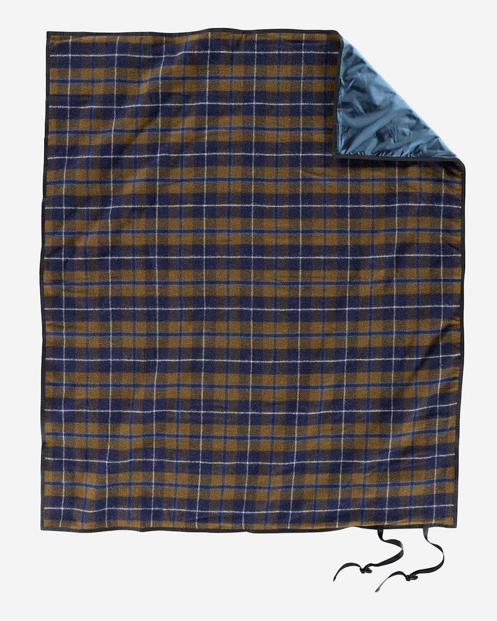 ALTERNATE VIEW OF ROLL-UP BLANKET IN DOUGLAS TARTAN image number 1