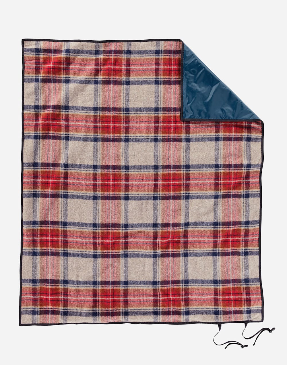 ADDITIONAL VIEW OF ROLL-UP BLANKET IN VINTAGE DRESS STEWART image number 2