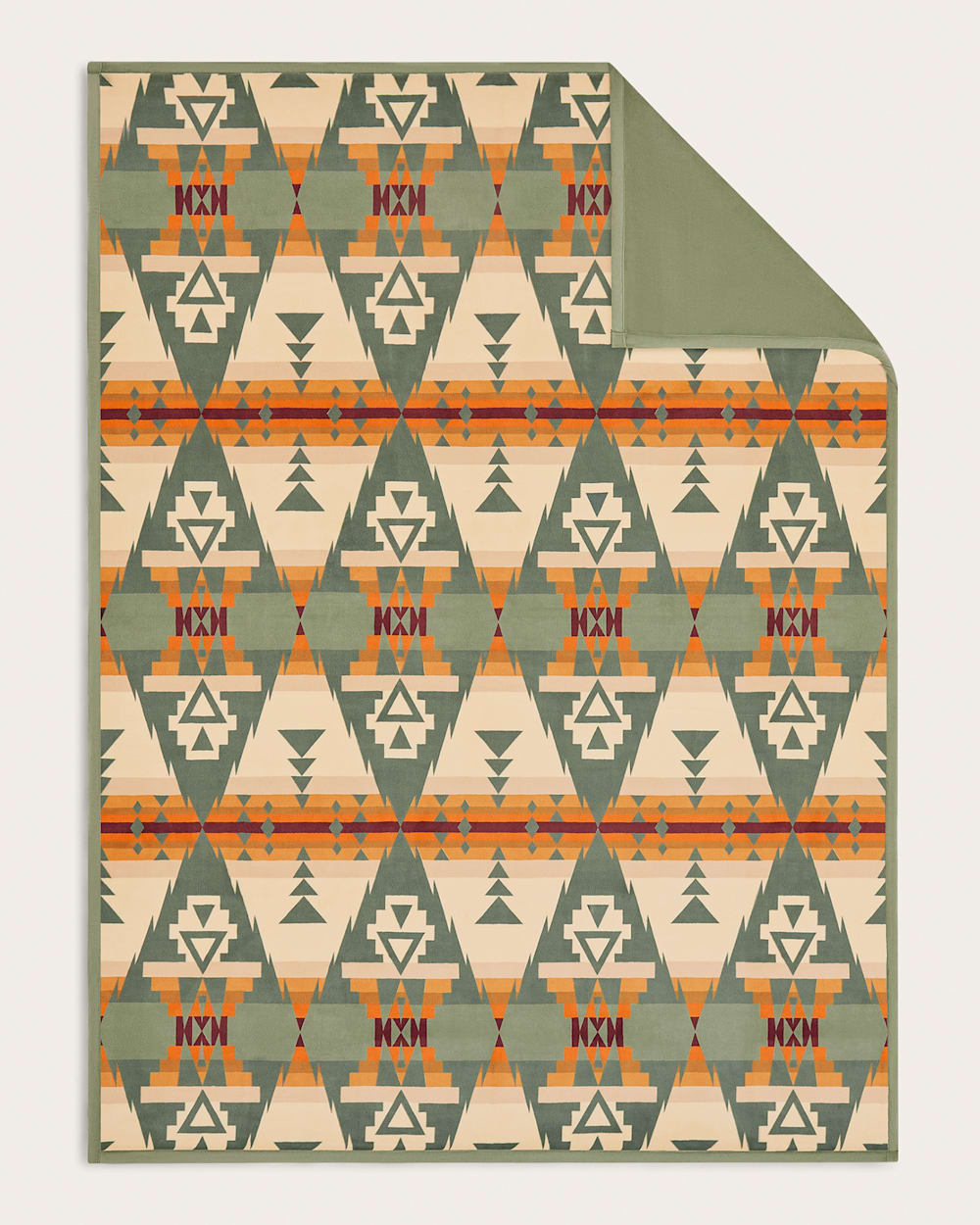 ALTERNATE VIEW OF PLUSH REVERSIBLE THROW IN SISKIYOU image number 2