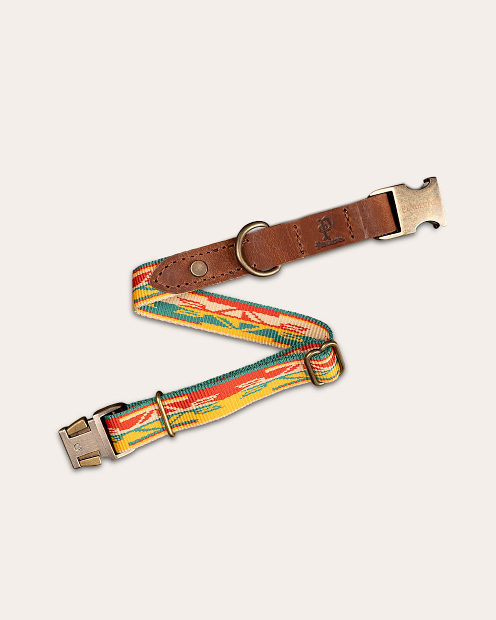 ALTERNATE VIEW OF CHIMAYO JACQUARD HERITAGE COLLAR IN CHIMAYO image number 4