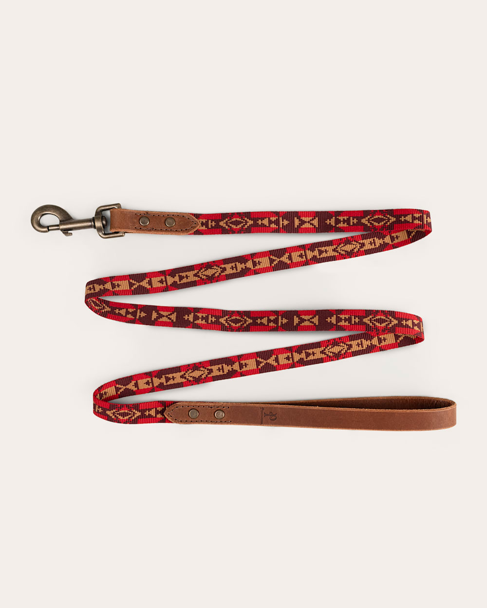 ALTERNATE VIEW OF FOUR CORNERS JACQUARD HERITAGE LEASH IN FOUR CORNERS image number 2