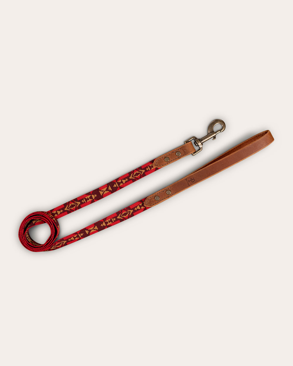 ALTERNATE VIEW OF FOUR CORNERS JACQUARD HERITAGE LEASH IN FOUR CORNERS image number 3