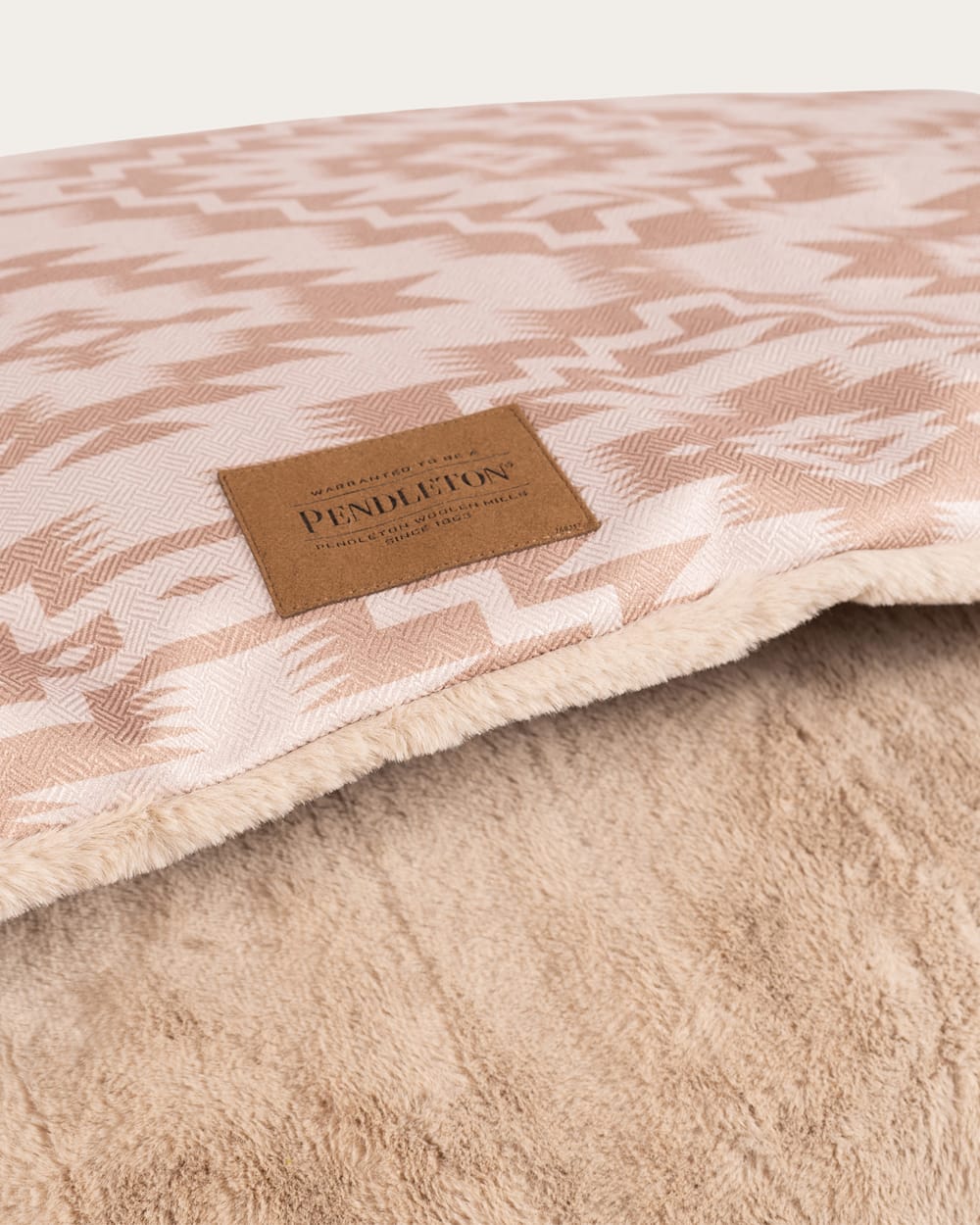 ALTERNATE VIEW OF GINGER MESILLA BURROW PET BED IN GINGER MESILLA image number 4