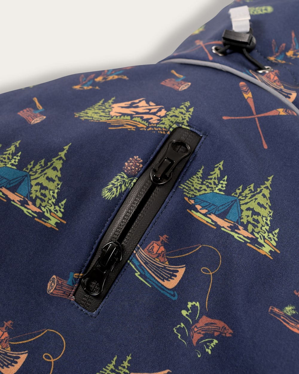 ALTERNATE VIEW OF CANOE CLUB PET ADVENTURE RAIN COAT IN CANOE CLUB image number 5