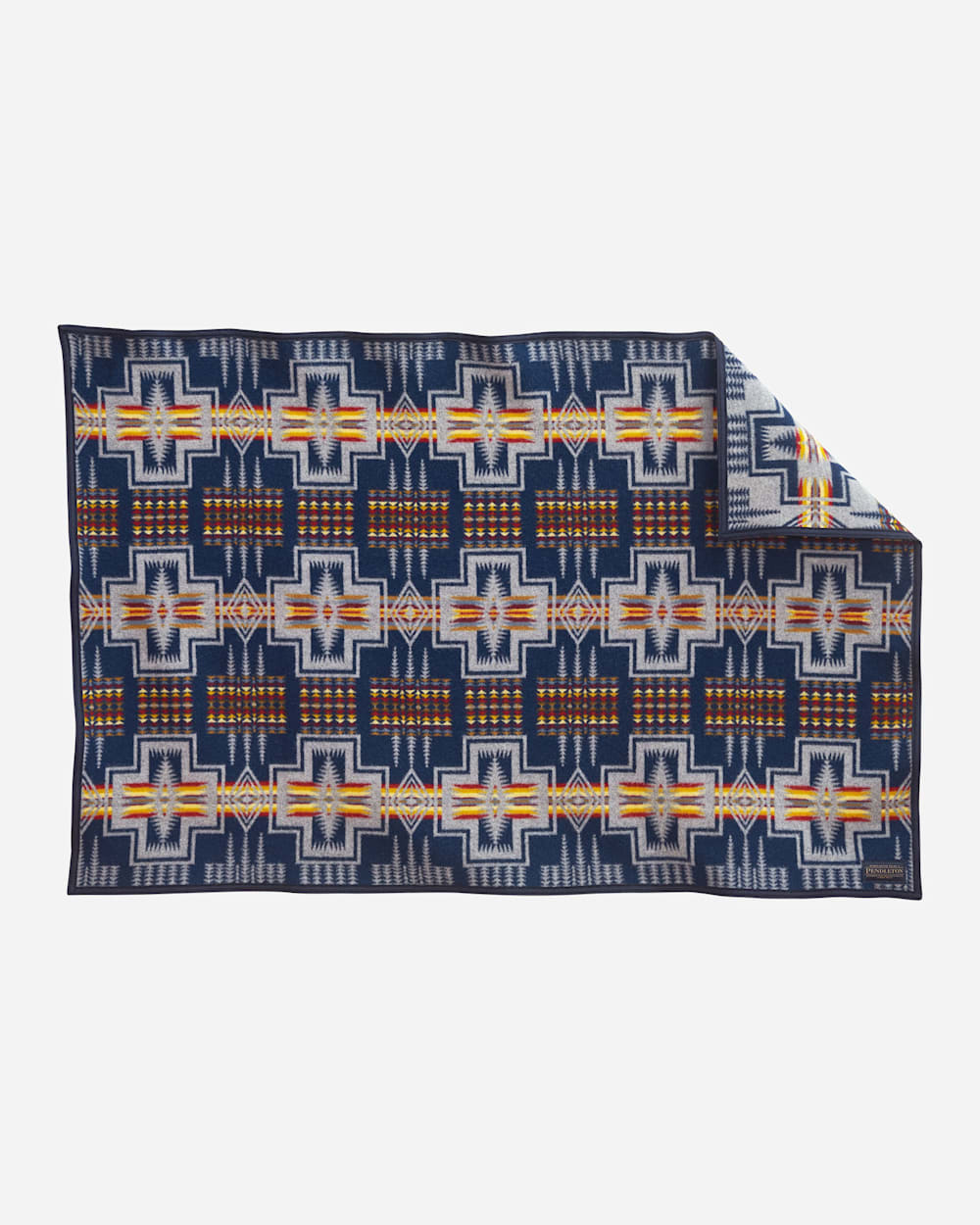 HARDING THROW IN NAVY image number 1