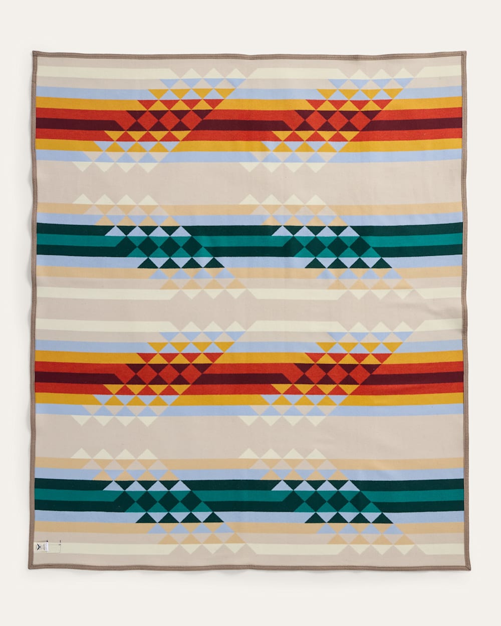 ALTERNATE VIEW OF ADDIE ROANHORSE X PENDLETON MIDDLE WATERS BLANKET IN MULTI image number 4