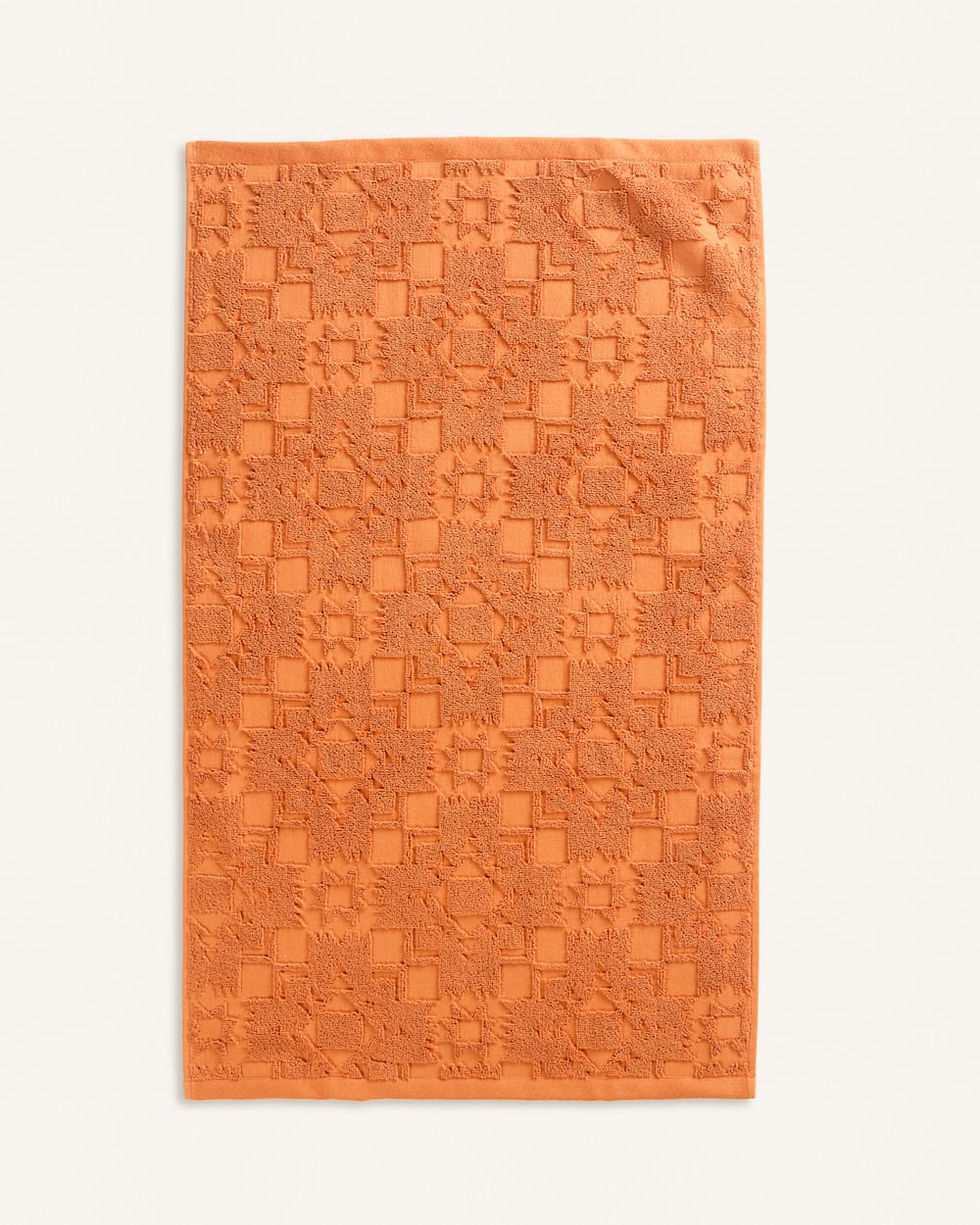 ALTERNATE VIEW OF SCULPTED TOWEL COLLECTION IN PERSIMMON image number 4