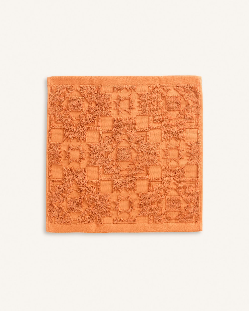 ALTERNATE VIEW OF SCULPTED TOWEL COLLECTION IN PERSIMMON image number 5