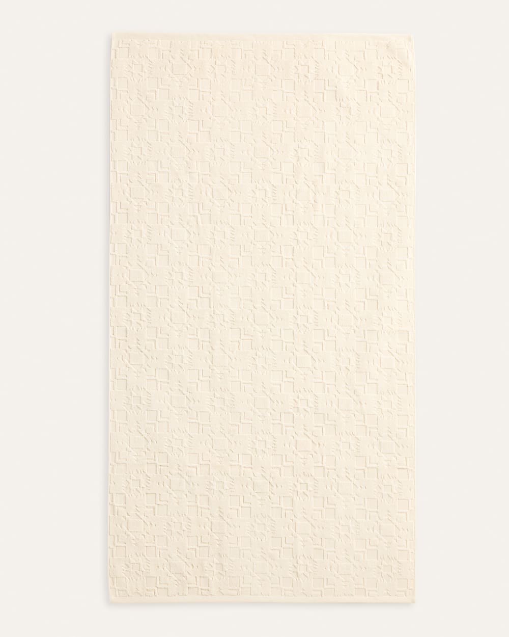 ALTERNATE VIEW OF SCULPTED TOWEL COLLECTION IN IVORY image number 3