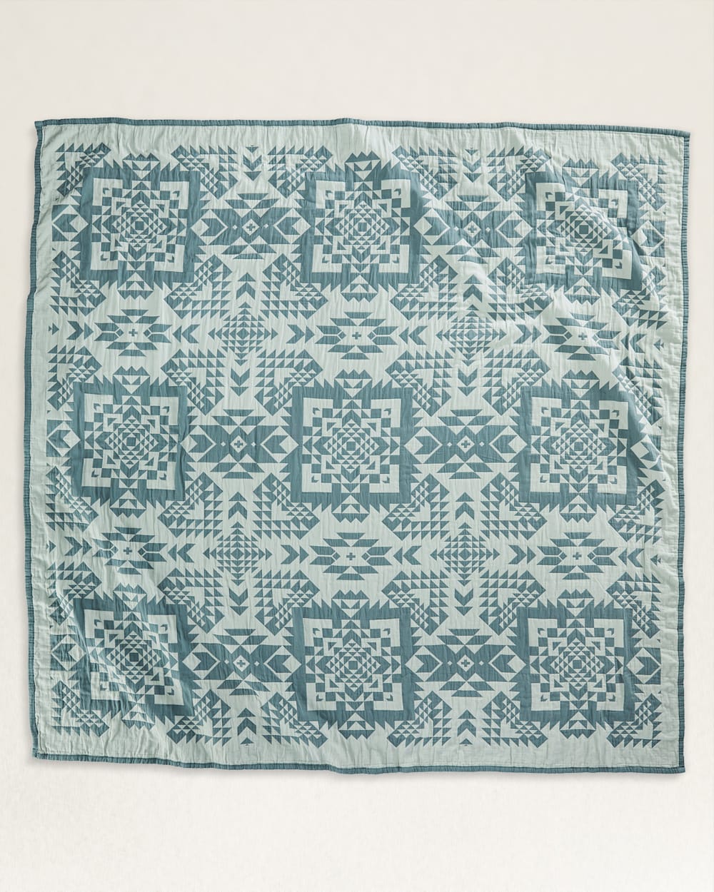 ALTERNATE VIEW OF OPAL SPRINGS COTTON MATELASSE COVERLET COLLECTION IN BALSAM image number 3