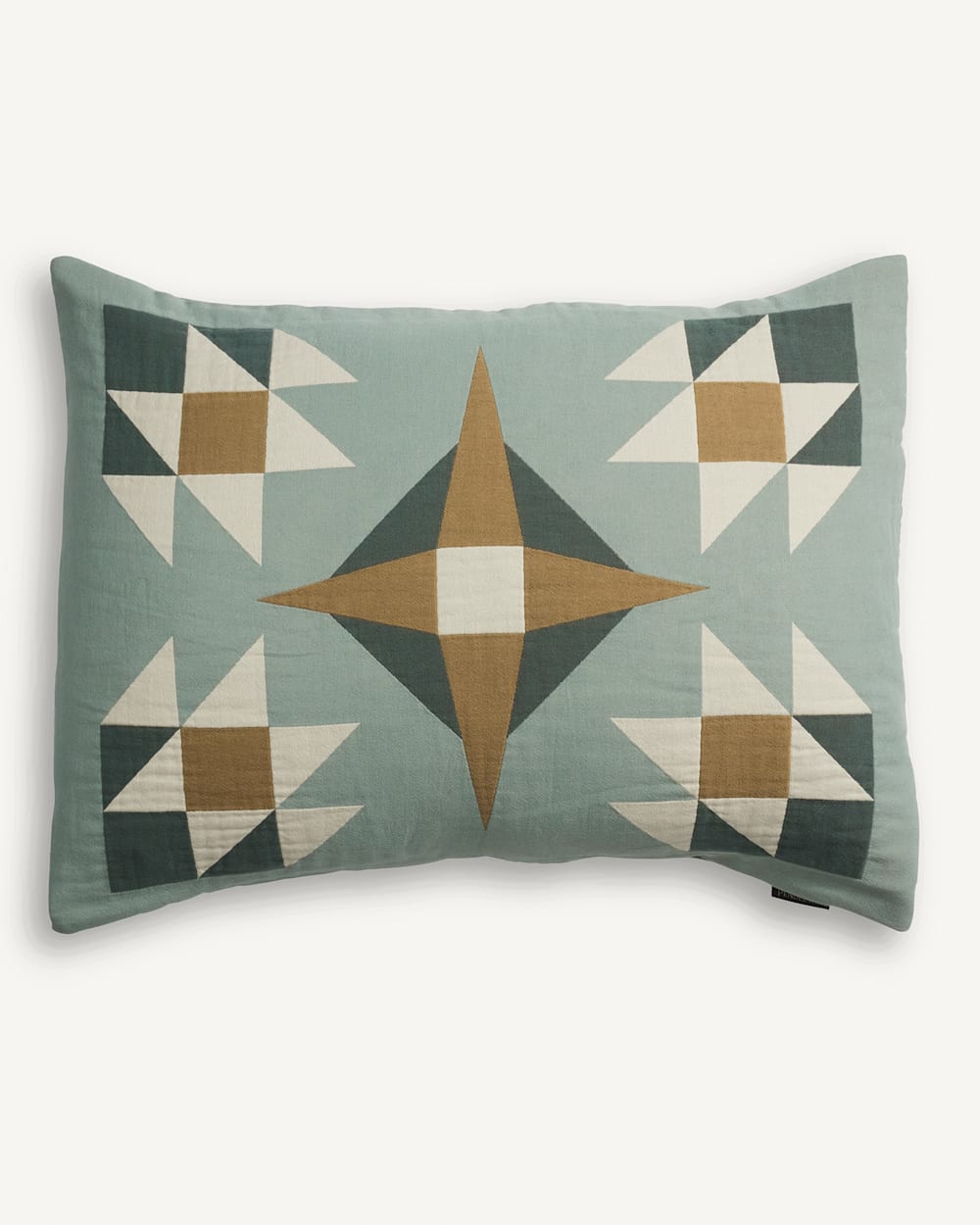 QUILTED STAR COTTON MATELASSE COVERLET COLLECTION IN SHALE image number 6