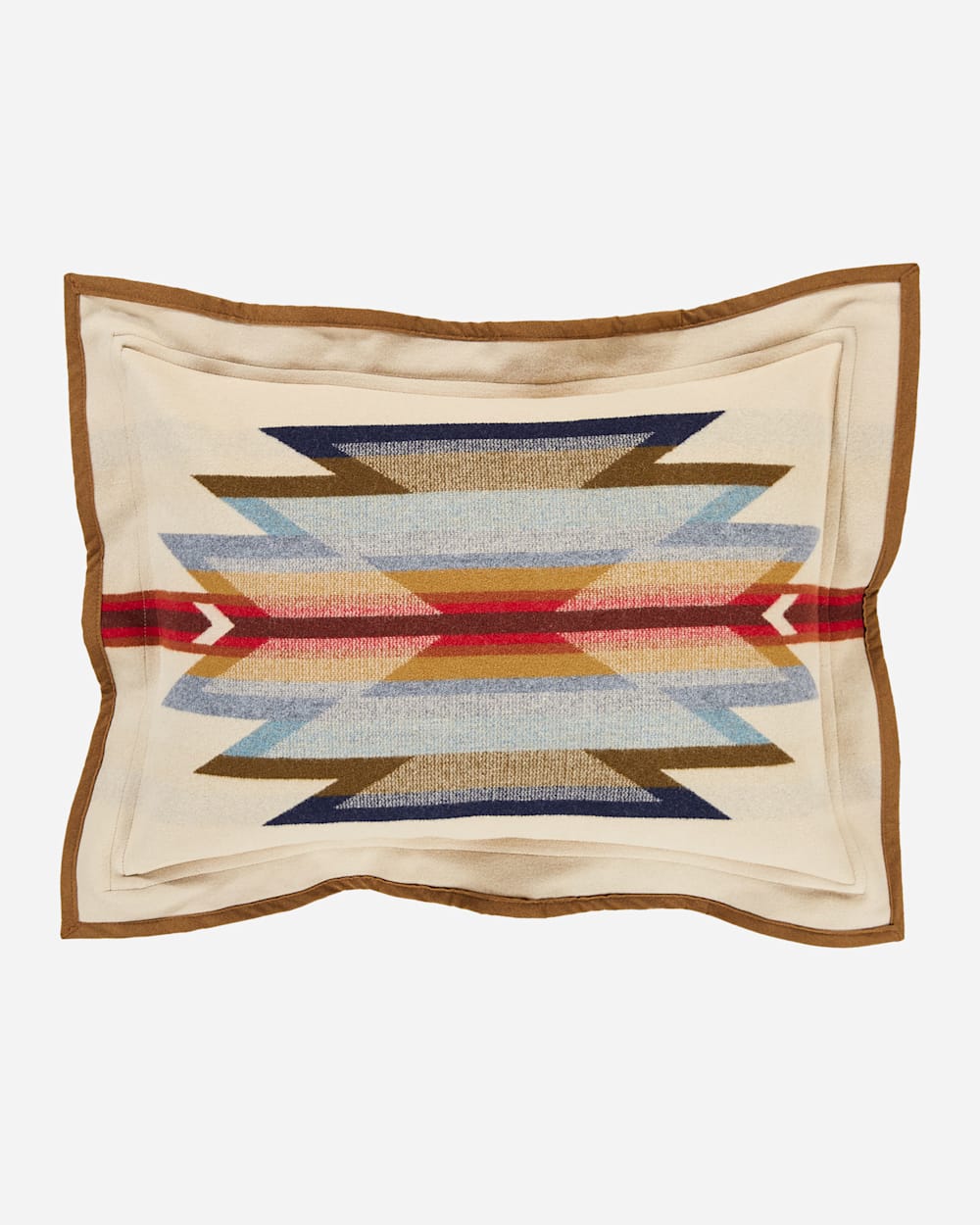 ALTERNATE VIEW OF WYETH TRAIL JACQUARD BEDDING COLLECTION IN BEIGE image number 5