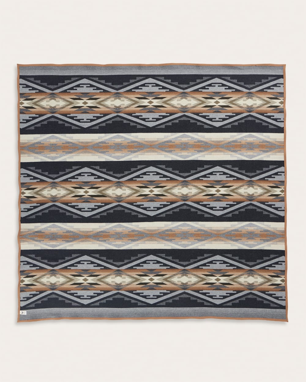 ALTERNATE VIEW OF TUMALO RIDGE JACQUARD BEDDING COLLECTION IN GREY MULTI image number 3