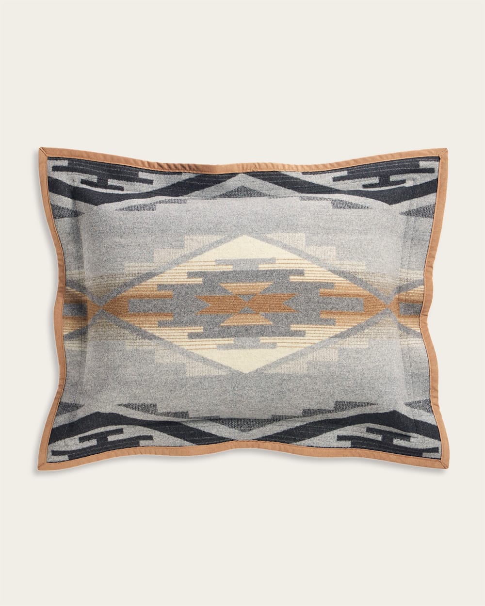 ALTERNATE VIEW OF TUMALO RIDGE JACQUARD BEDDING COLLECTION IN GREY MULTI image number 5