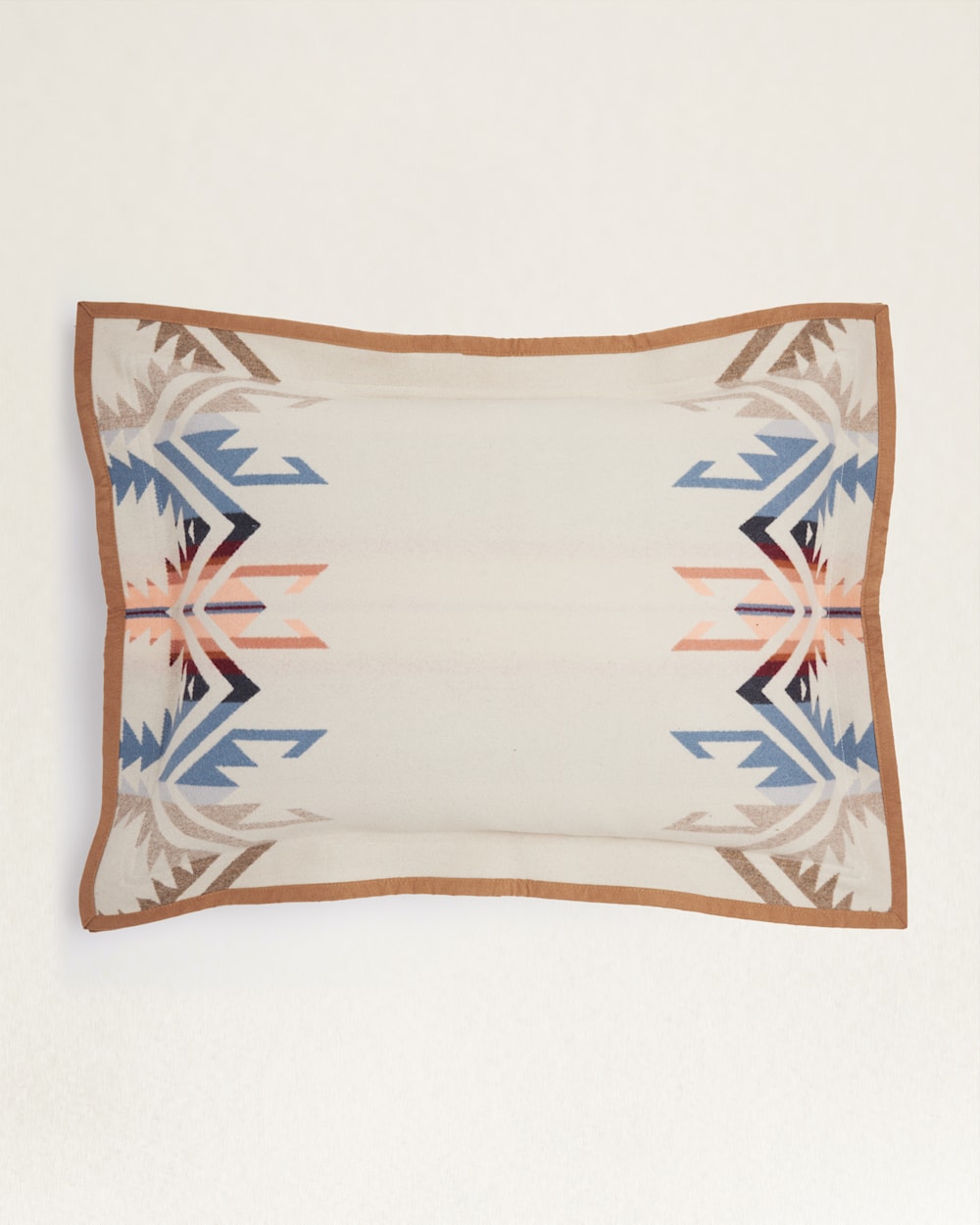 ALTERNATE VIEW OF WHITE SANDS JACQUARD BEDDING COLLECTION IN TAN image number 6