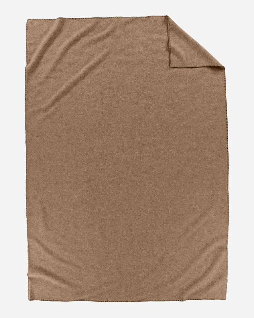 ALTERNATE VIEW OF ECO-WISE WOOL SOLID BEDDING COLLECTION IN CAMEL image number 2