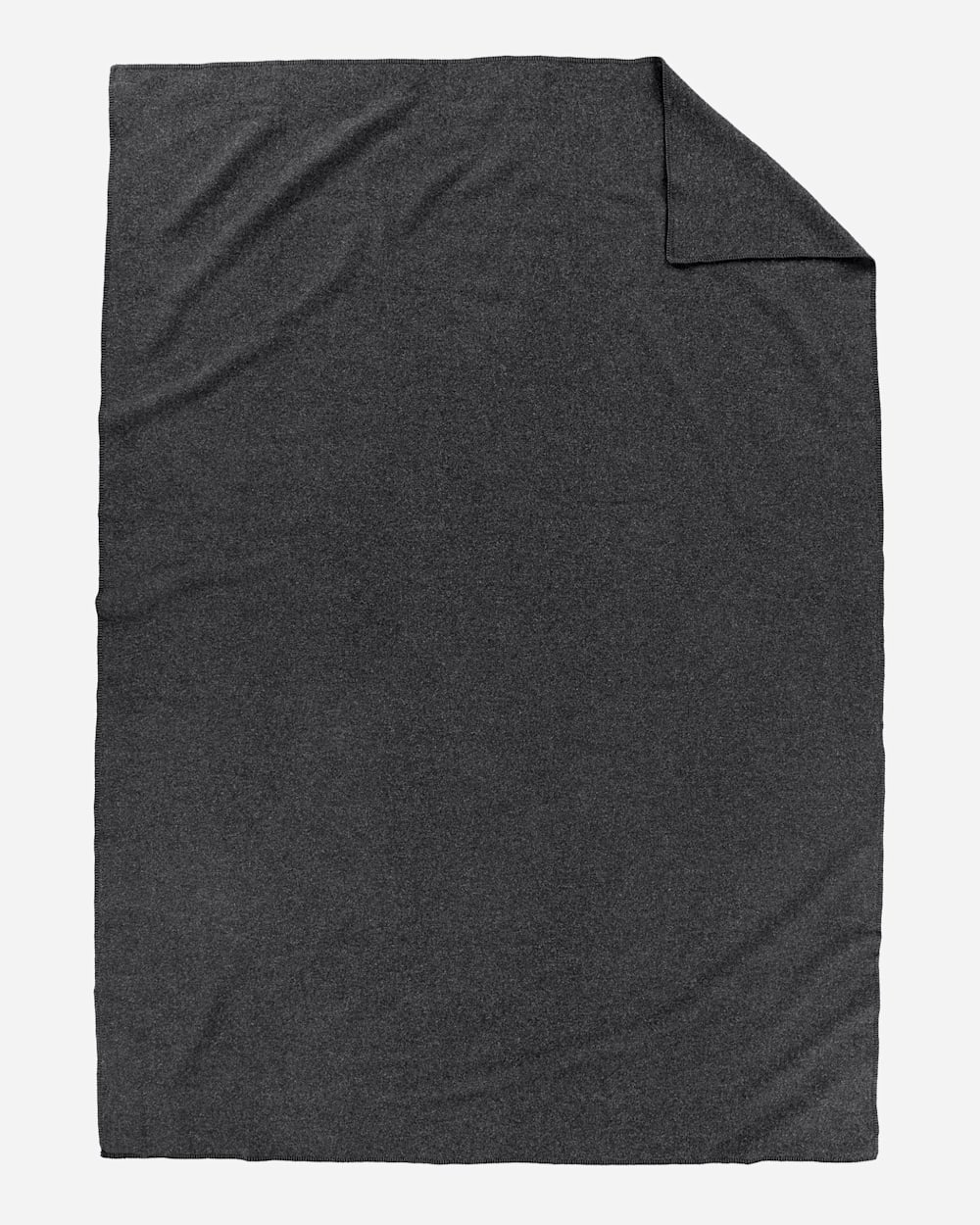 ALTERNATE VIEW OF ECO-WISE WOOL SOLID BEDDING COLLECTION IN CHARCOAL MIX image number 2