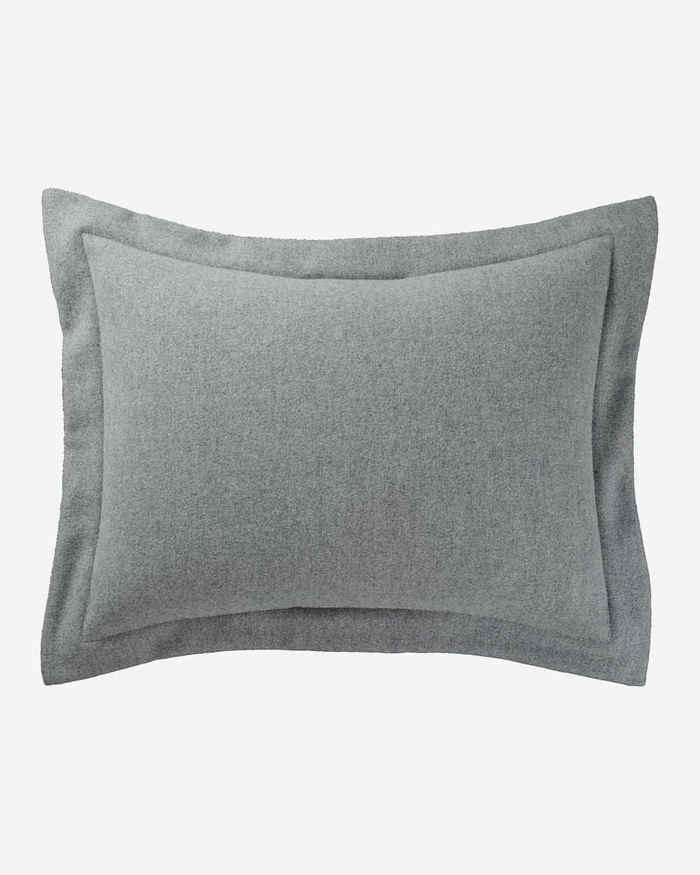 ALTERNATE VIEW OF ECO-WISE WOOL SOLID BEDDING COLLECTION IN GREY HEATHER image number 3