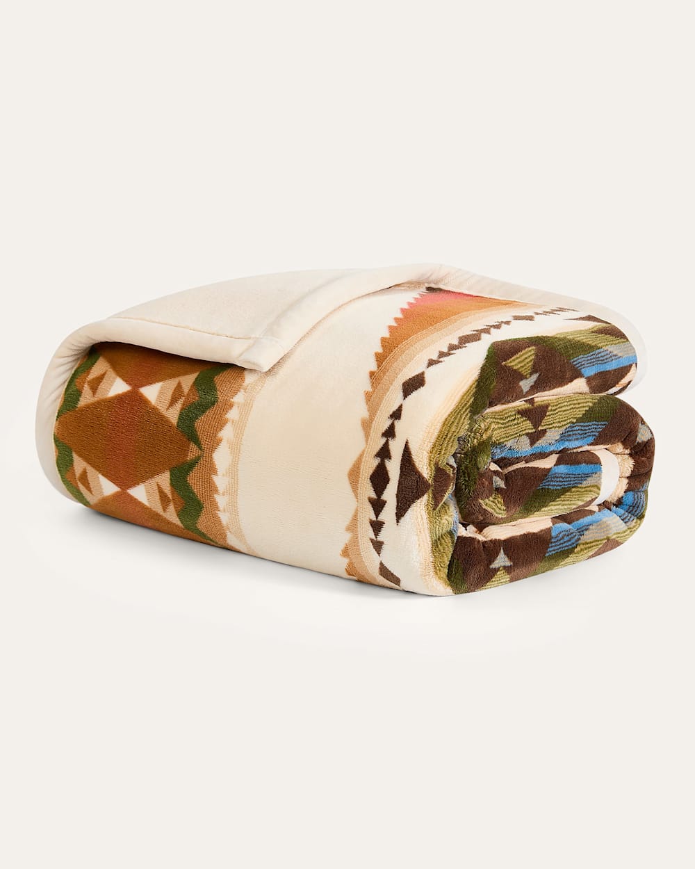 ALTERNATE VIEW OF PLUSH REVERSIBLE THROW IN SOLSTICE CANYON image number 5