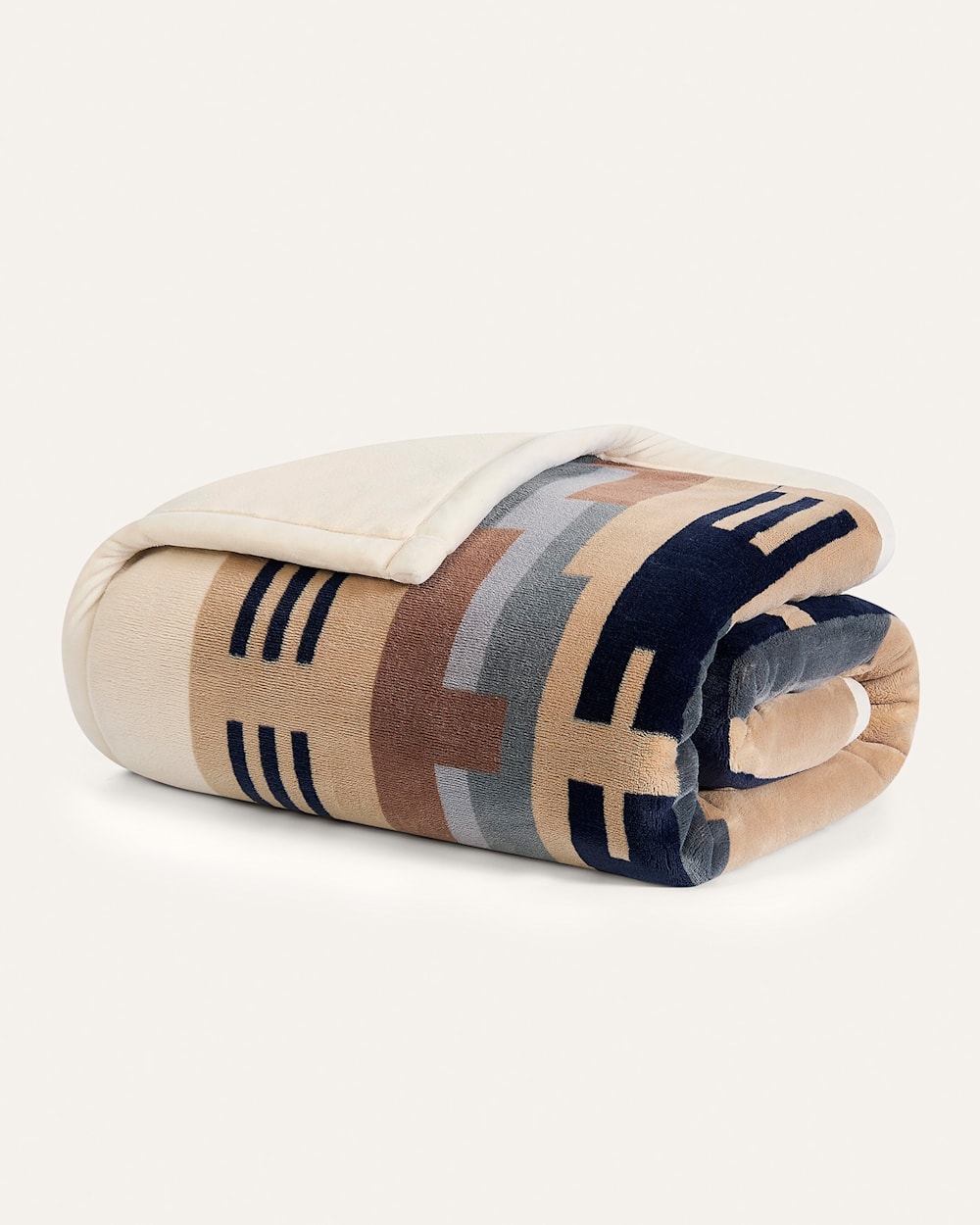 ALTERNATE VIEW OF PLUSH REVERSIBLE THROW IN SHIPROCK image number 4
