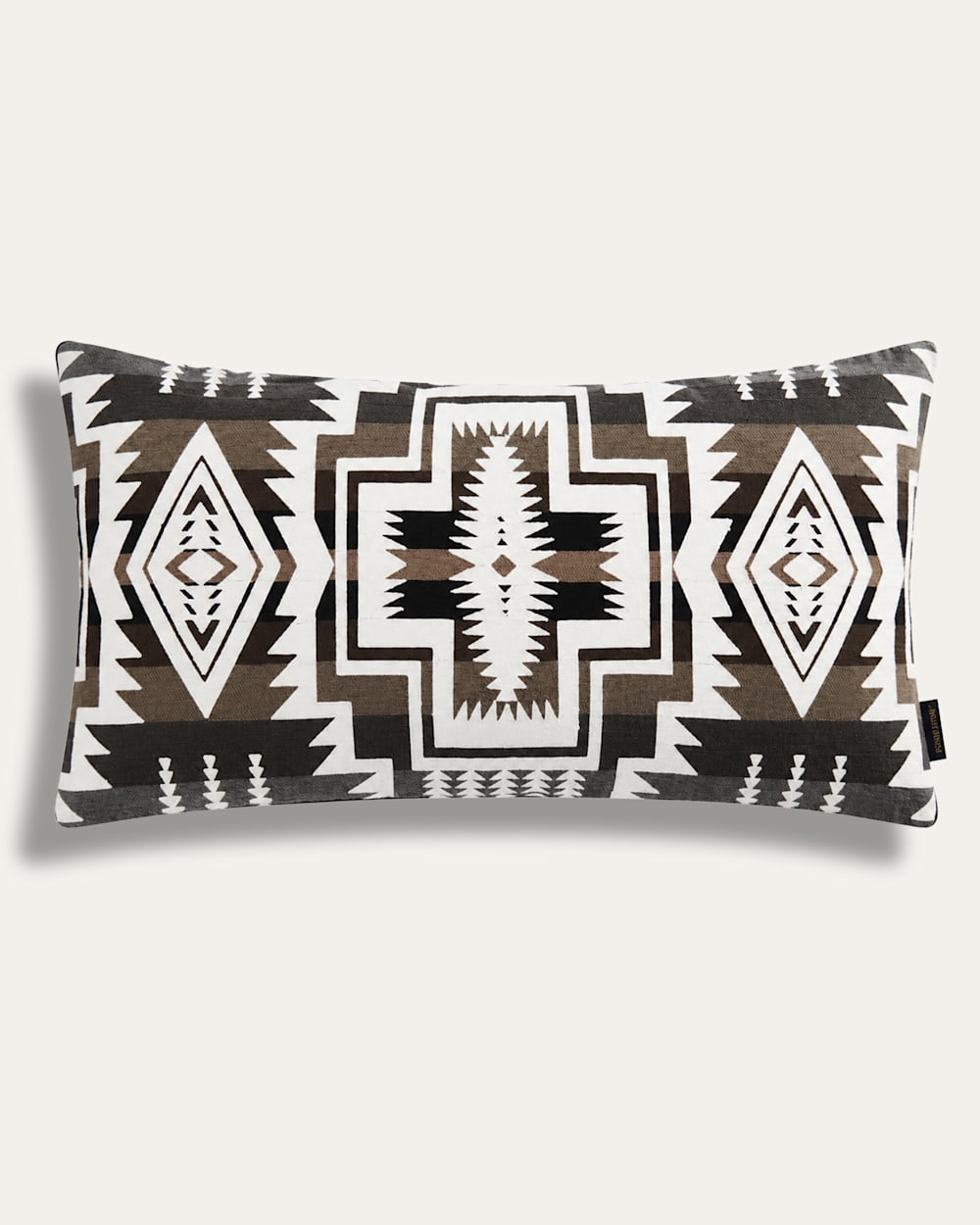 HARDING STAR EMBROIDERED HUG PILLOW IN FROSTED GREEN image number 1