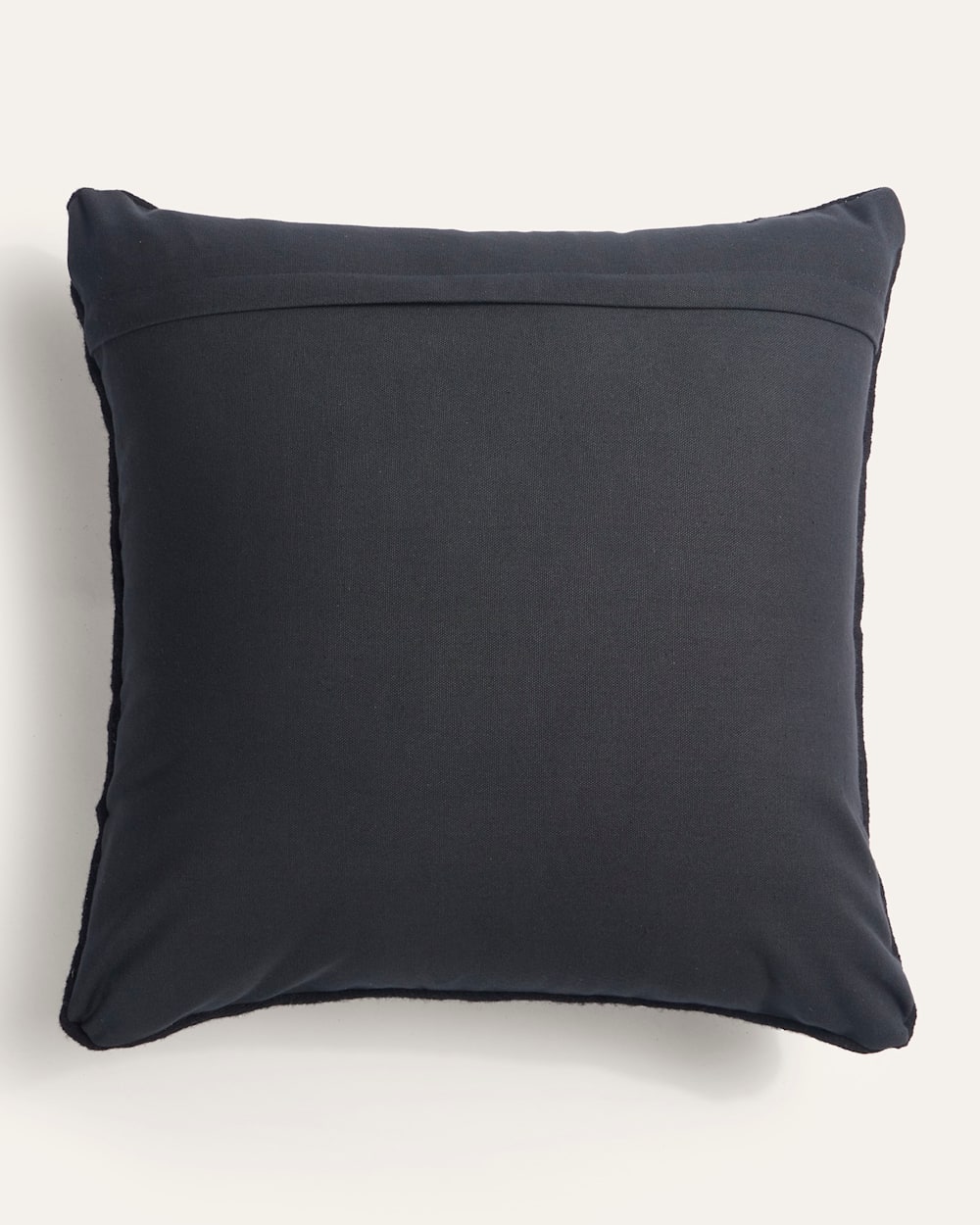 ALTERNATE VIEW OF MIL DIAMONDS SQUARE PILLOW IN BLACK/IVORY image number 2