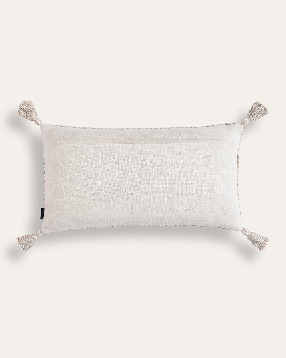 ALTERNATE VIEW OF HARDING EMBROIDERED HUG PILLOW IN IVORY MULTI image number 5