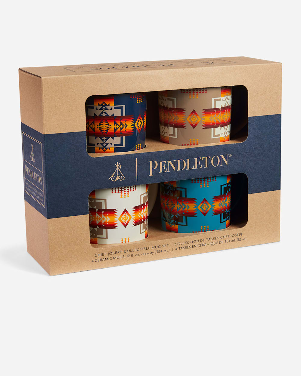 Chief Joseph Mugs, Set of 4 | Pendleton