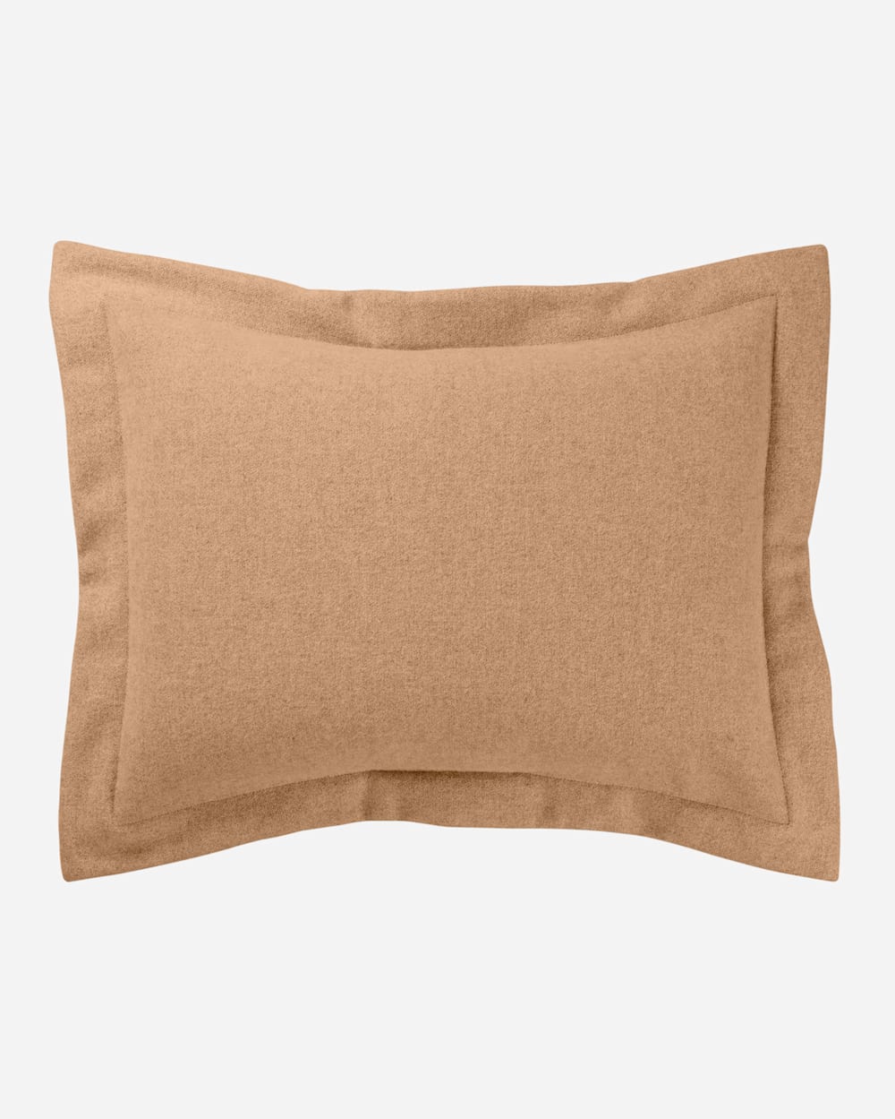 ECO-WISE WOOL EASY-CARE SHAM IN CAMEL image number 1