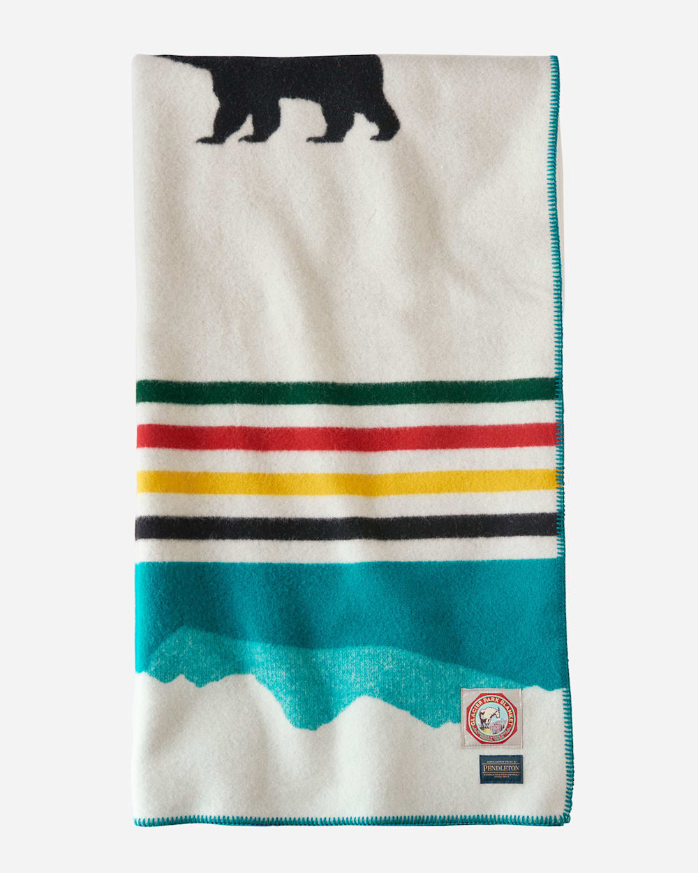 Pendleton glacier blanket queen top