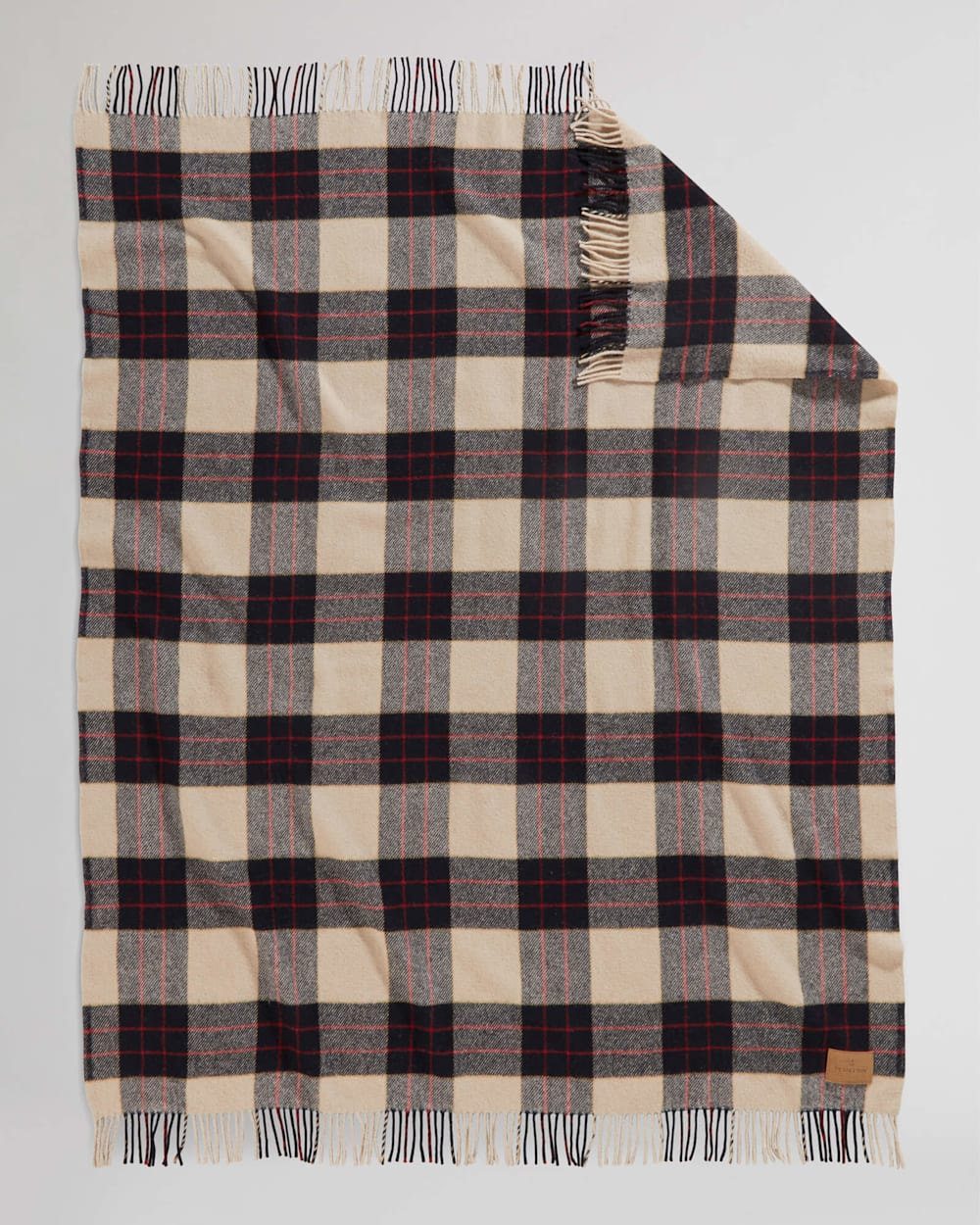 MOTOR ROBE WITH LEATHER CARRIER IN HILLSDALE PLAID image number 2