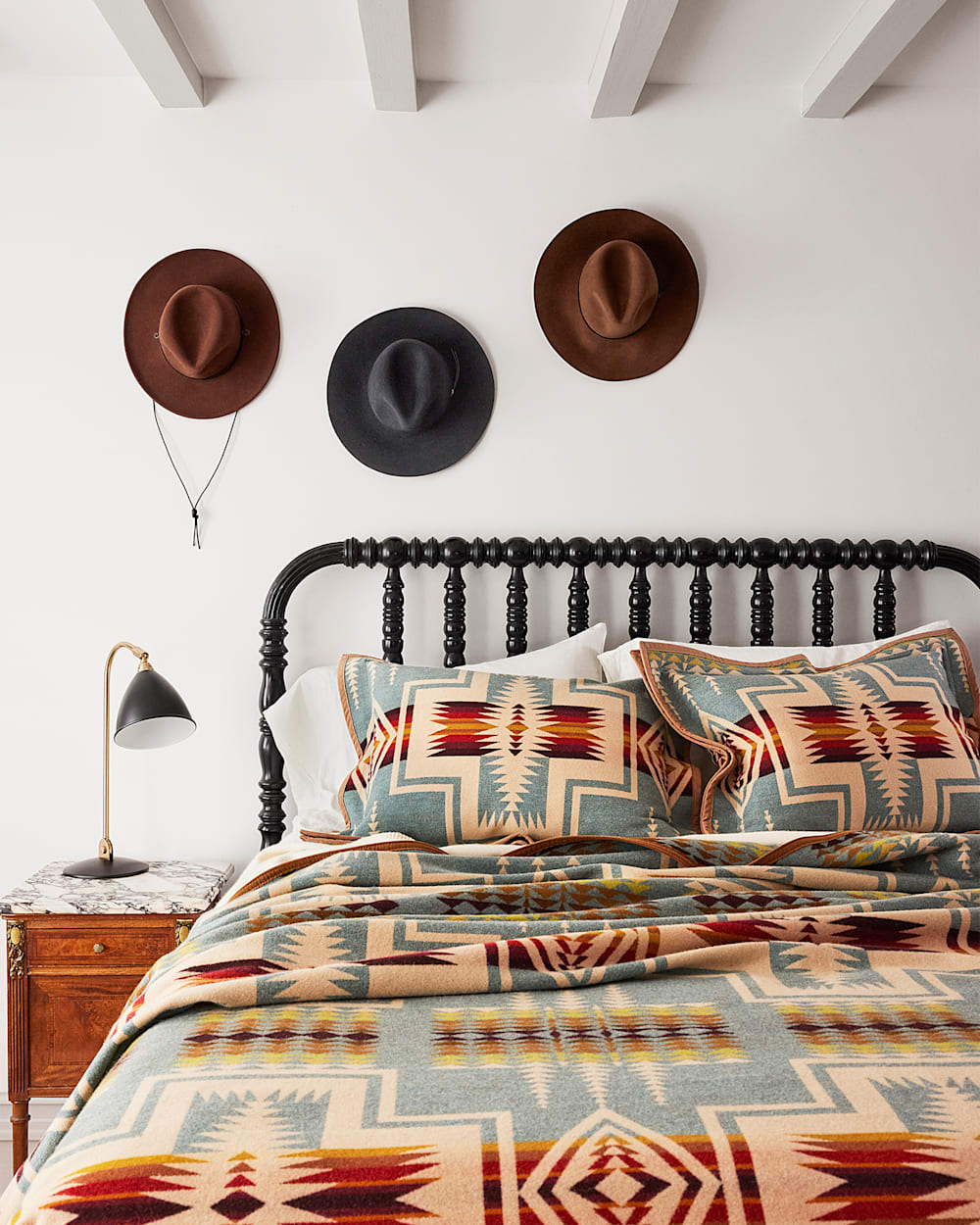 Pendleton bed pillows top
