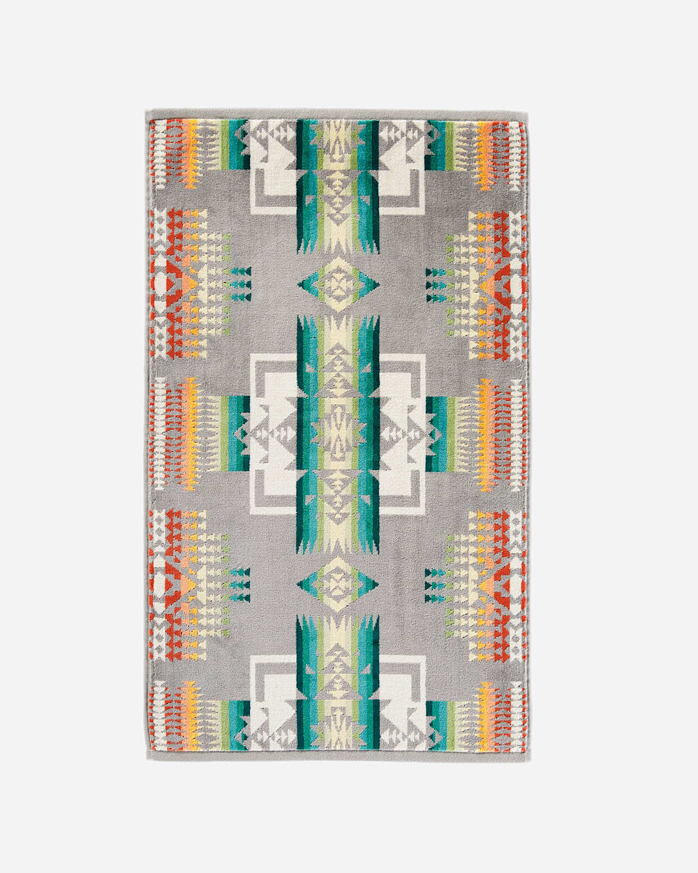 CHIEF JOSEPH HAND TOWEL IN BLACK HEATHER image number 1